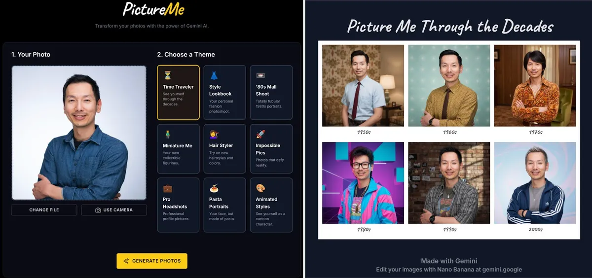 PictureMe 示例