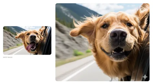 像素级编辑示例:闭嘴的狗